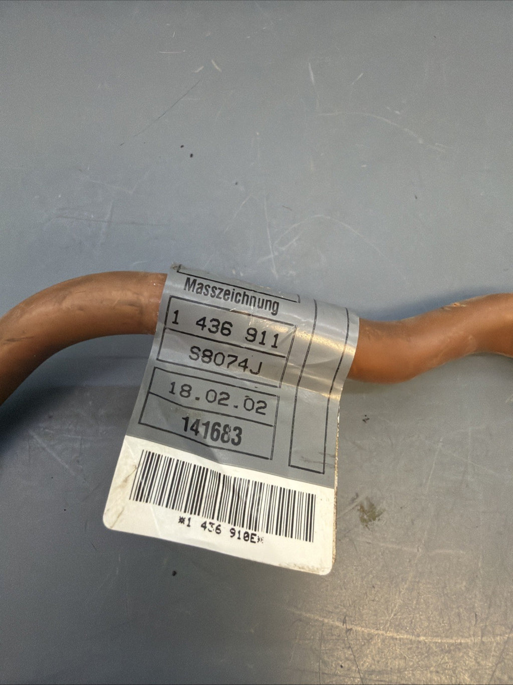 97-03 BMW E39 528i 530i Negative Battery Cable Ground Terminal 1436910 Oem