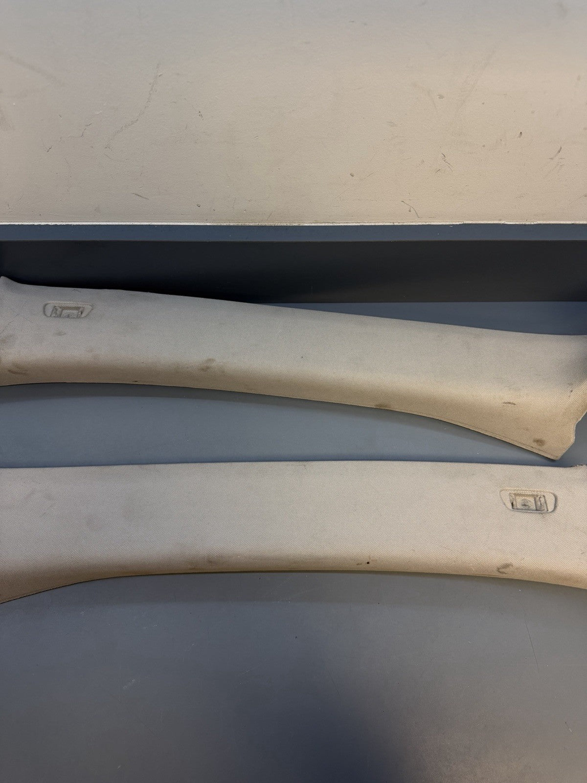 12-2015 BMW X1 Front Left Right A Pillar Trim Panel Cover 2990774 2990773 GRAY