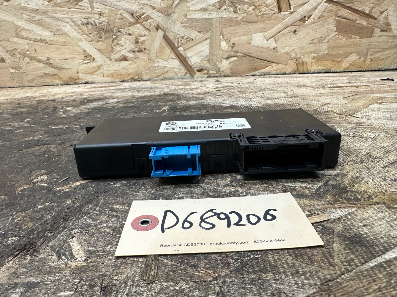 BMW 13-17 F10 5 SERIES LCI BODY CENTRAL GATEWAY CONTROL MODULE OEM 9321879