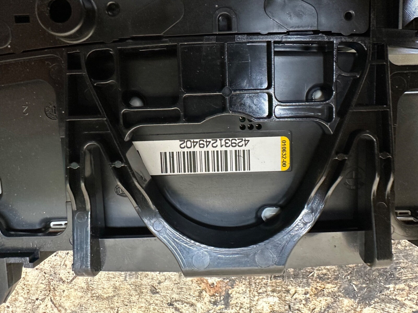 BMW F30 2012-2019 OVERHEAD DOME LIGHT SUNROOF SWITCH GRAY OEM 9321466