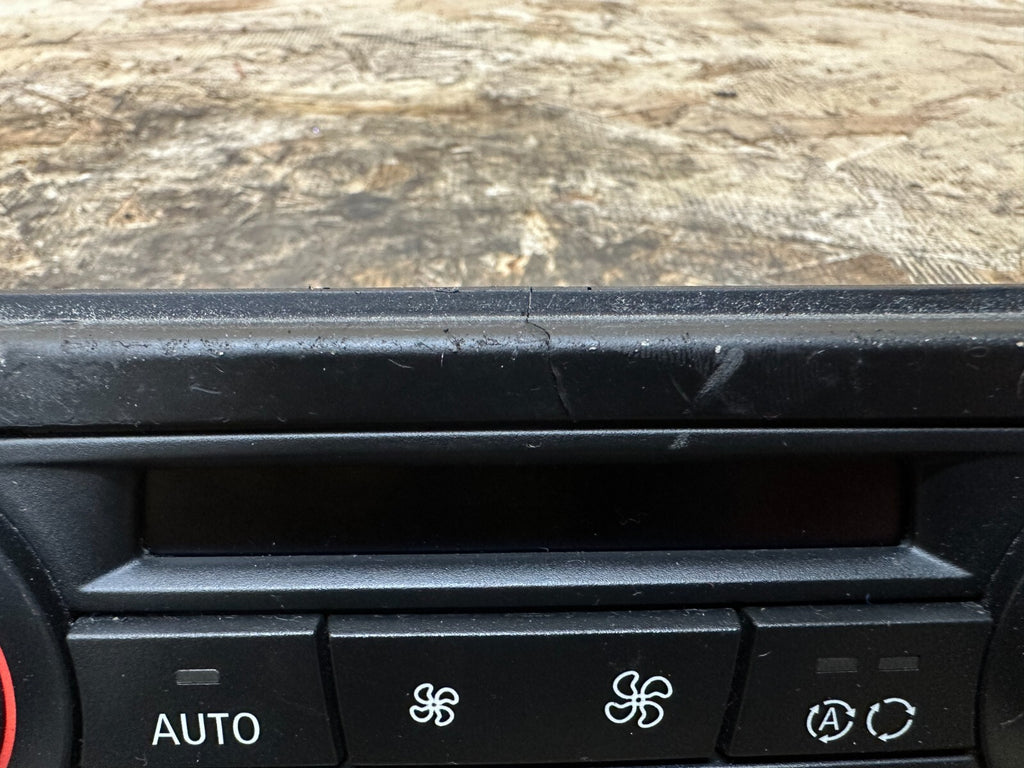 BMW 2006-2012 E90 BROKEN FOR PARTS CLIMATE CONTROL SWITCH PANEL OEM 9162983