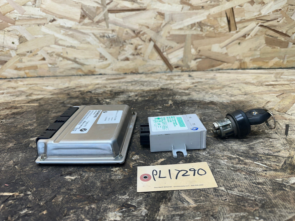 BMW 99-06 E46 E60 E83 3 5 SERIES X3 M54 ENGINE ECU+CAS+KEY 7548770 MS45.1