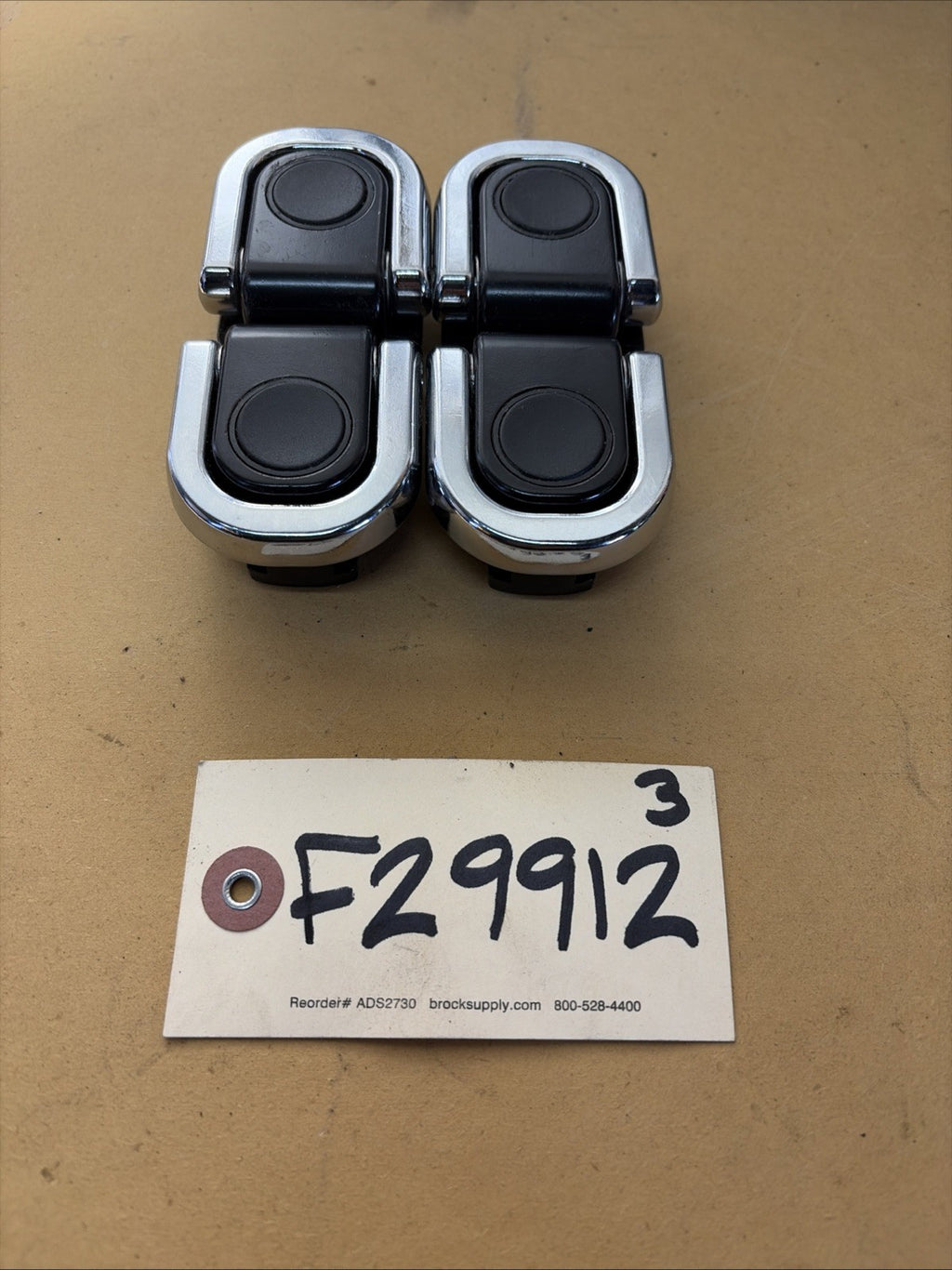 03-17 BMW X3 E83 F25 Rear Trunk Cargo Tie Down Hooks 3400537 Set of Four (4) OEM