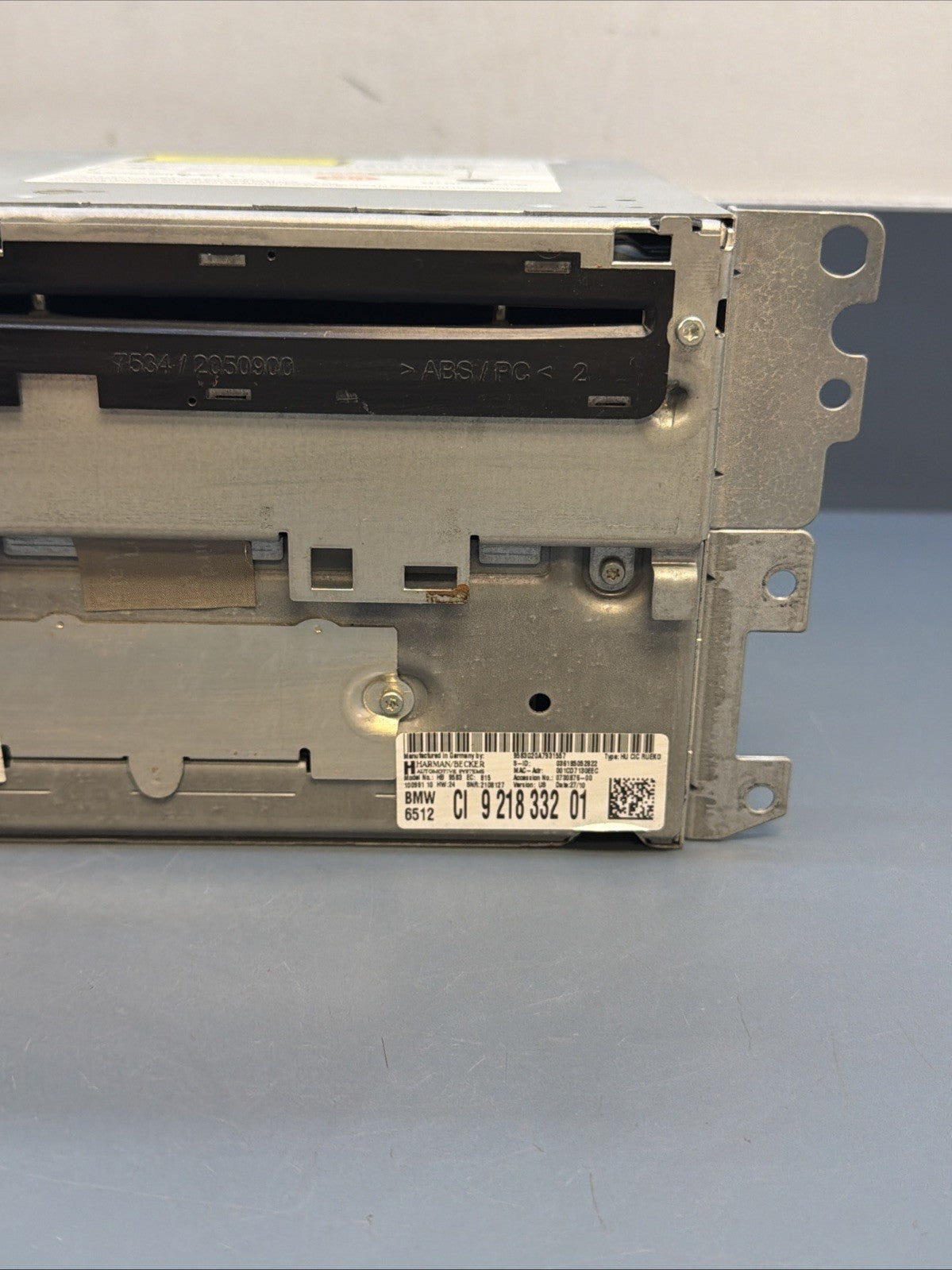 BMW 09-13 E90 3 SERIES BUSINESS RADIO CD PLAYER HEAD UNIT OEM 9218332