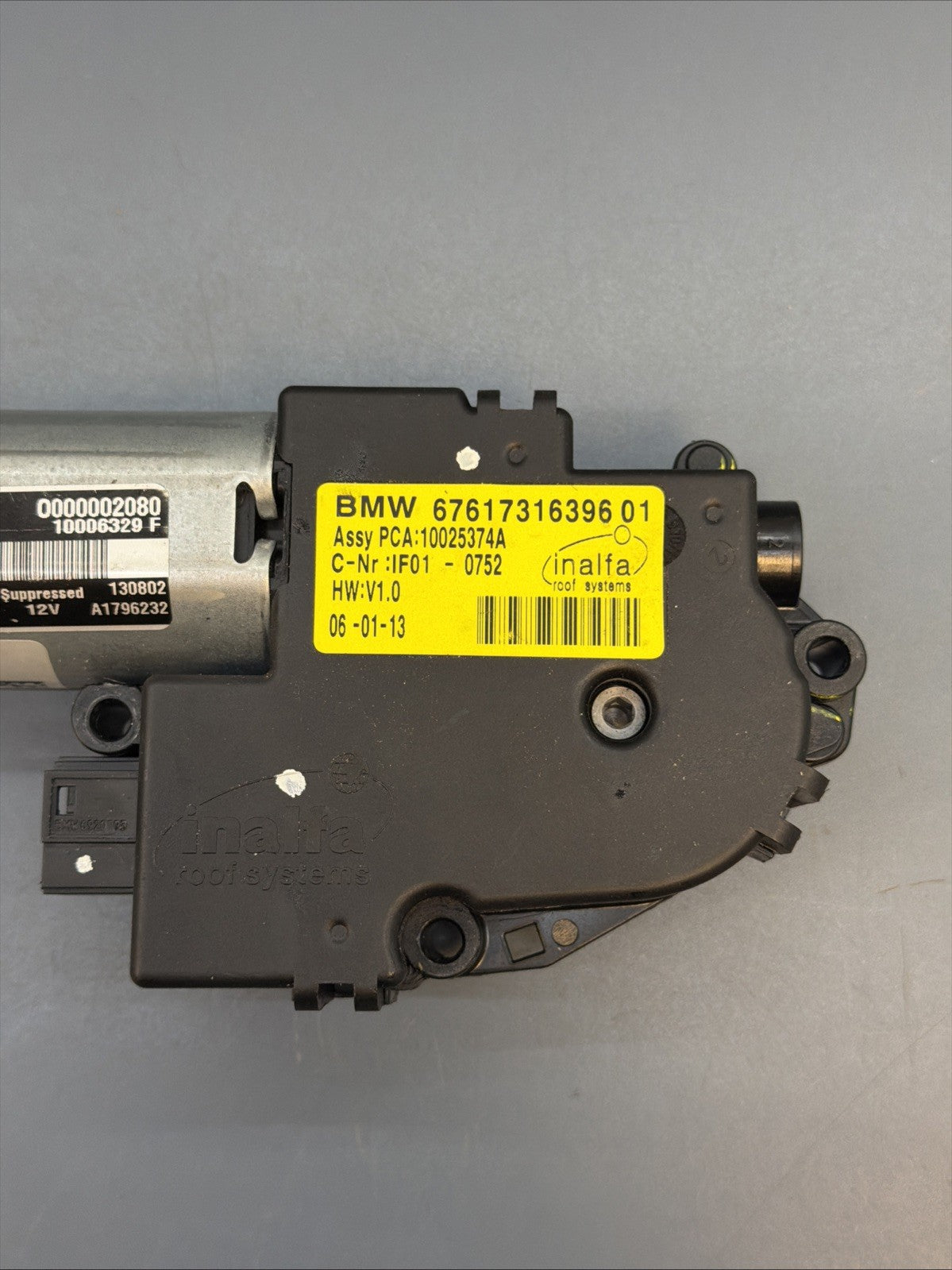 2011-2018 BMW X1 X3 X4 X5 Panoramic Sunroof Drive Motor 7316396 OEM