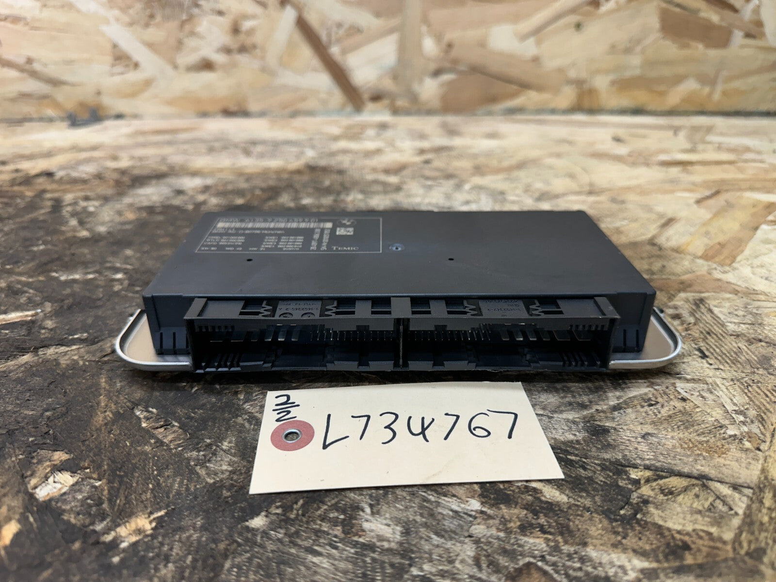 BMW 2011-2017 F25 X3 F10 5 SERIES FRM BODY LIGHT CONTROL MODULE OEM 9250459