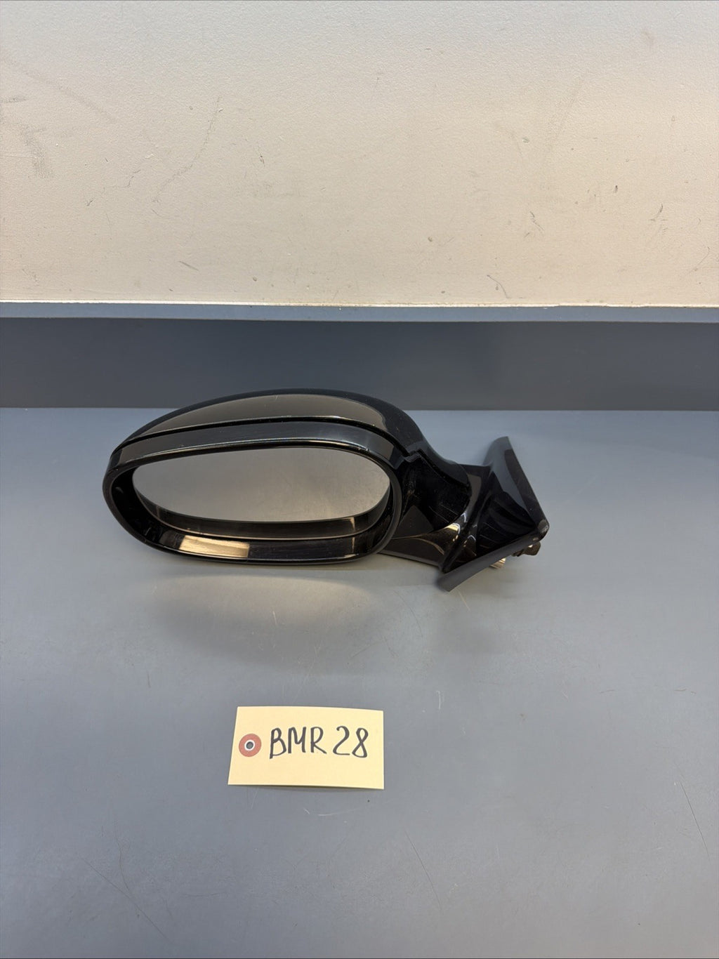 09-11 OEM BMW E90 E91 Sedan LCI Driver Side Mirror Assembly Heated 7182695 BLACK