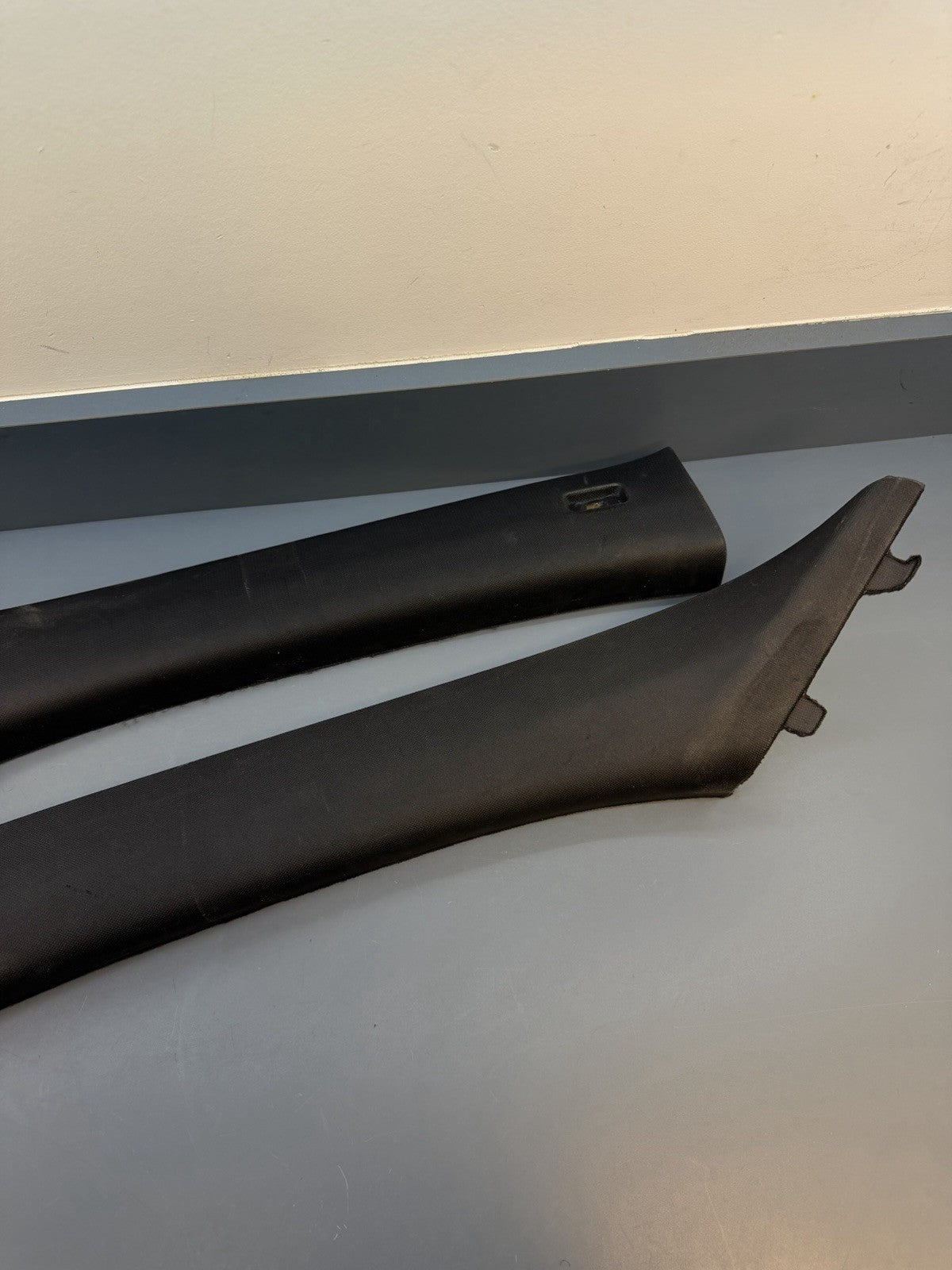 BMW E90 335xi Series 4dr Front Left & Right A Pillar Cloth Trim 7058332 7058331