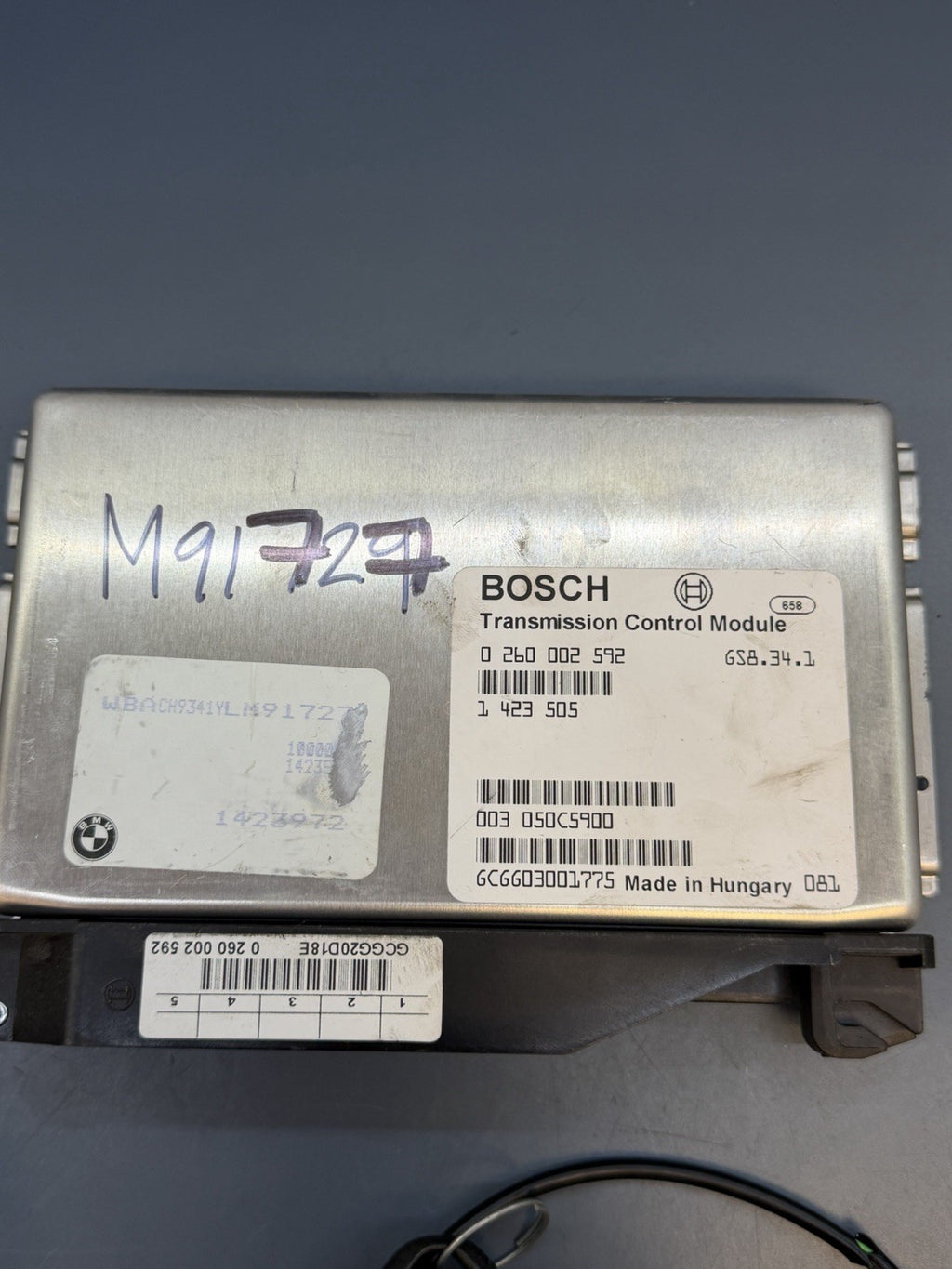 BMW 98-03 3 5 7 SERIES Z3 M52 ENGINE ECU + KEY VIN MATCHED SET 7500255 MS42