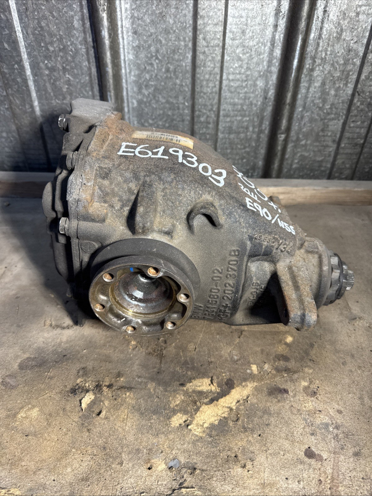 BMW REAR DIFFERENTIAL E90 SERIES 335XI N55 FINAL DRIVE 3.46 7572056