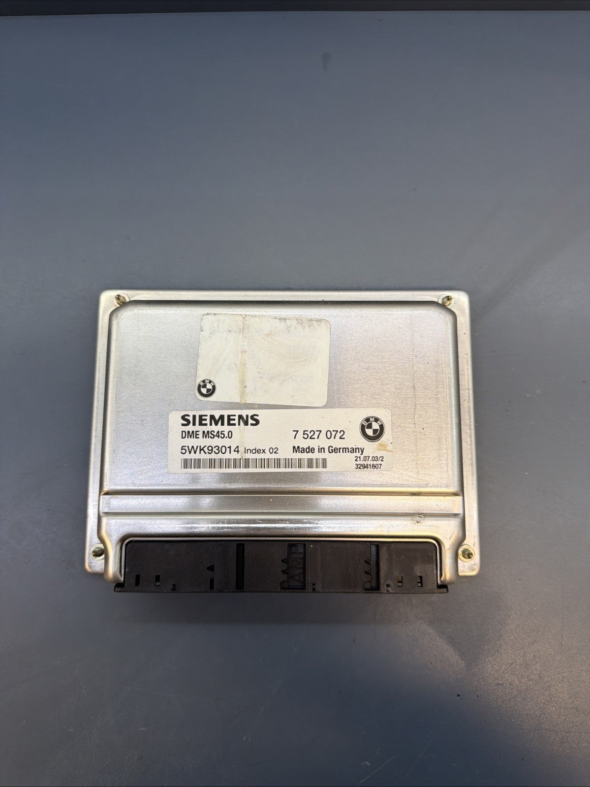 BMW E85 Z4 3.0L M54 DME ENGINE ECU EWS KEY SET  MS45 7527072