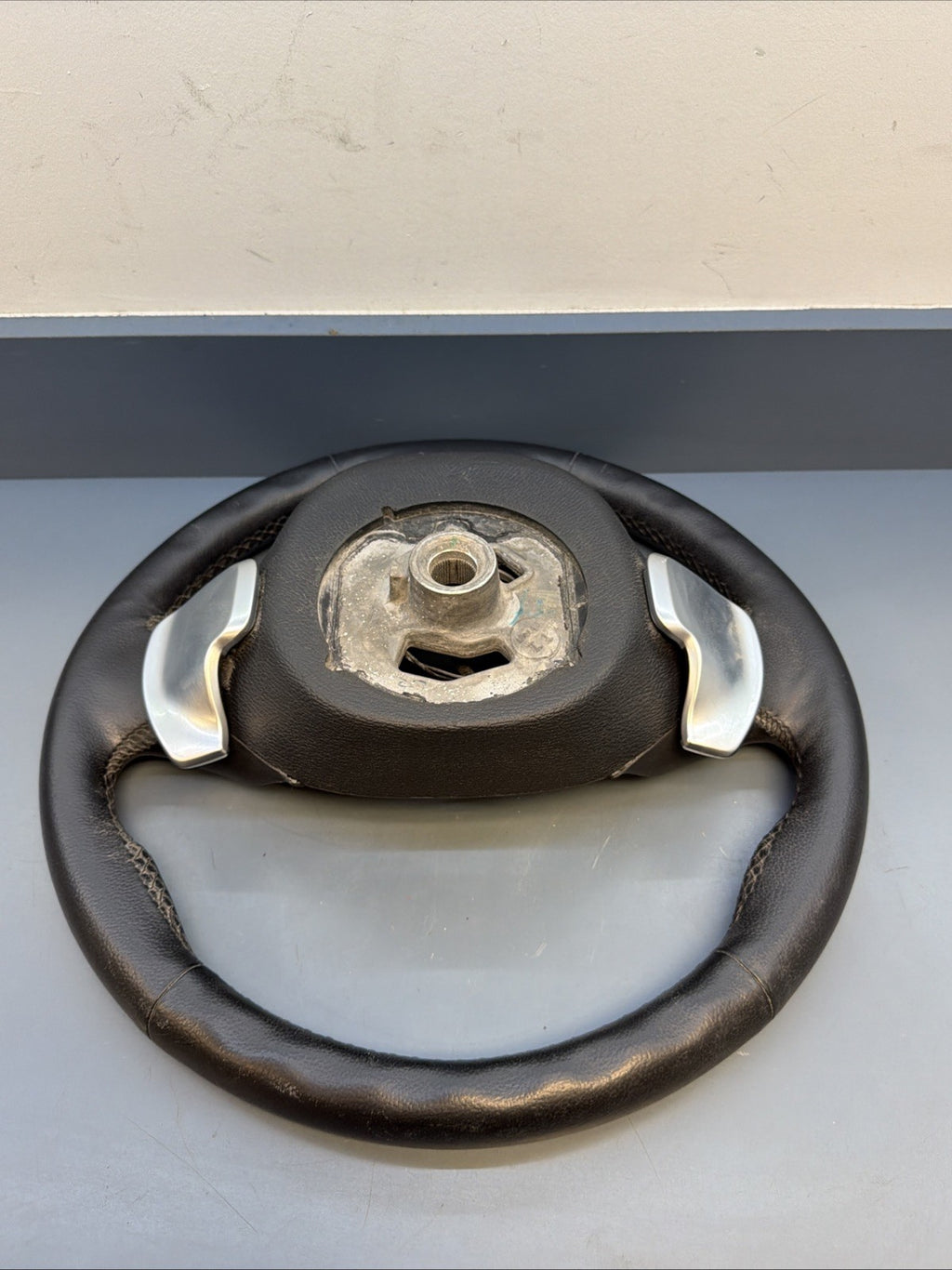 BMW 2011-2017 F25 X3 BLACK LETHER STEERING WHEEL HEATED SPORT OEM 2406058