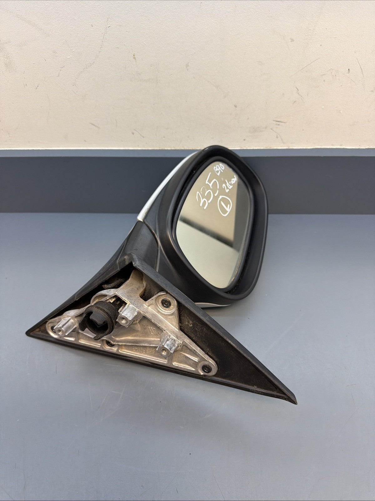 2010 - 2013 BMW E92 E93 328i 335i Left Driver Mirror OEM Silver