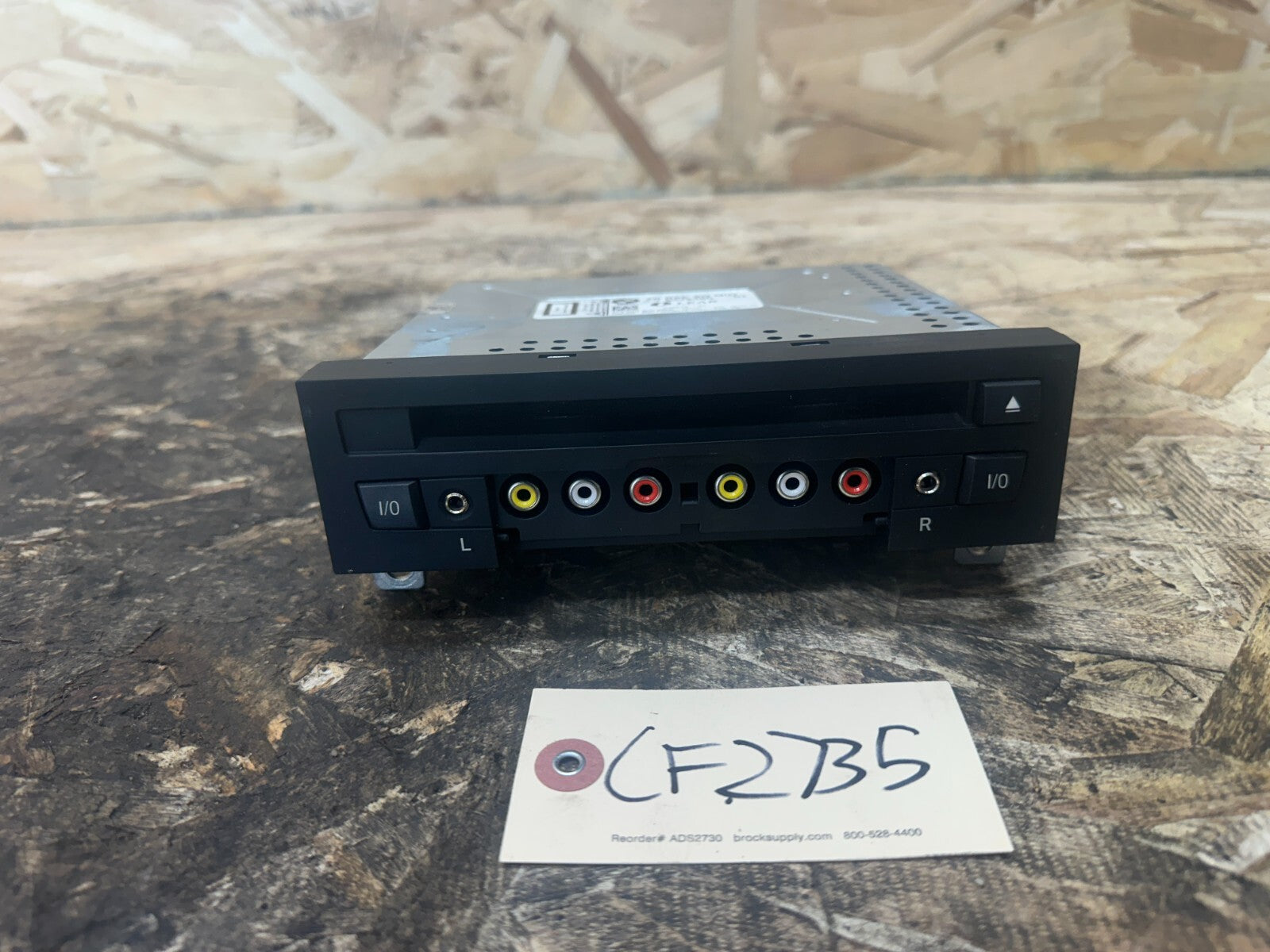 BMW 08-17 F02 F01 F11 5 7 SERIES REAR DVD PLAYER ENTERTAINMENT UNIT OEM 9245460