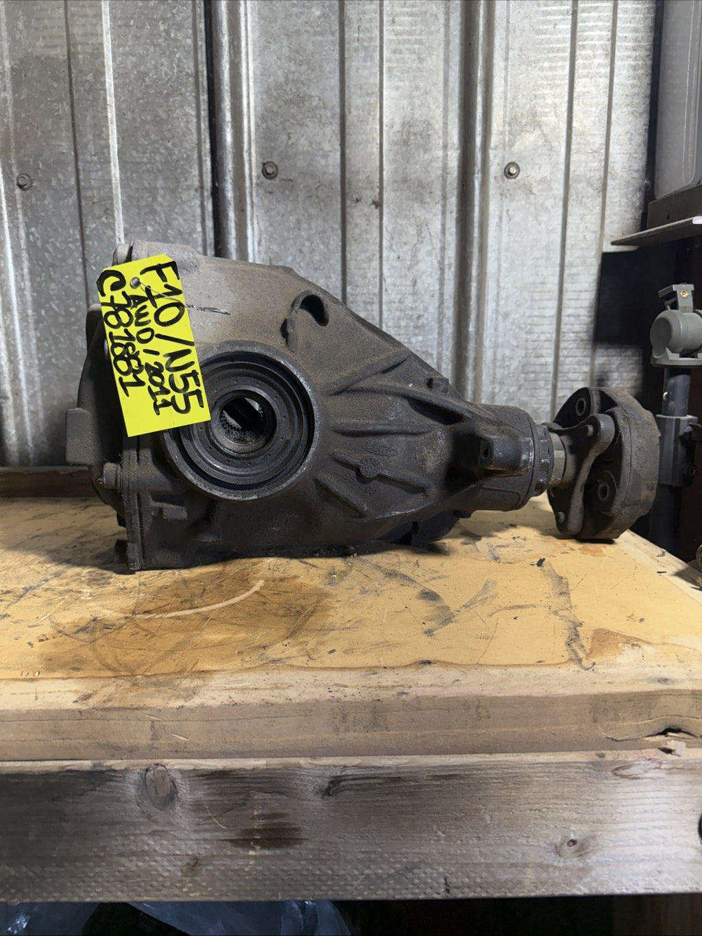 BMW REAR DIFFERENTIAL F10 5 SERIES FINAL DRIVE 3.08 7577101