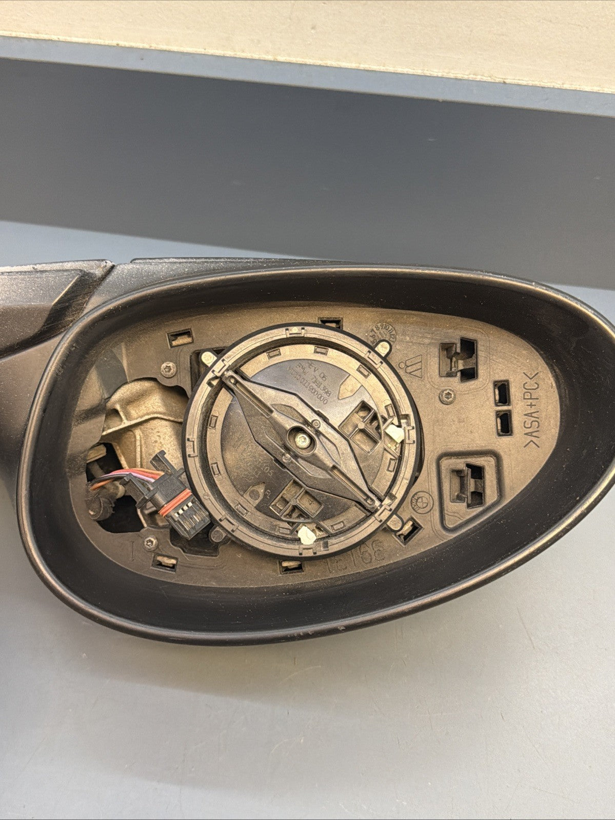 2007-2008 BMW E90 Front Left Driver Side Door Rear View Mirror 7075626 OEM