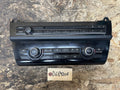 BMW 10-17 F10 5 SERIES AUDIO HEAD UNIT CLIMATE CONTROL PANEL BLACK OEM 9324323