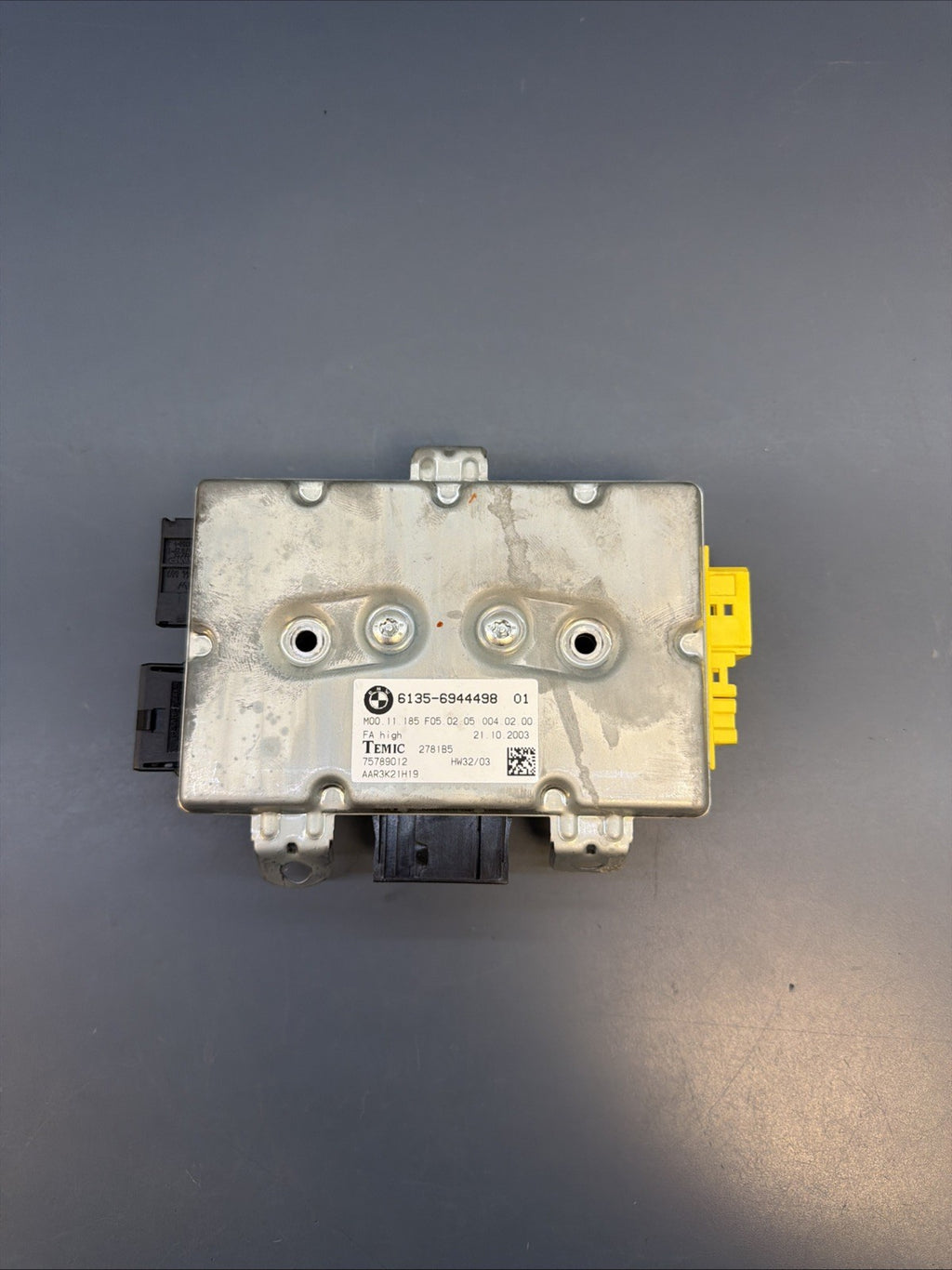 BMW E60 E61 E63 E64 5 6'ies FRONT LEFT DRIVER SIDE DOOR CONTROL UNIT ECU 6944498