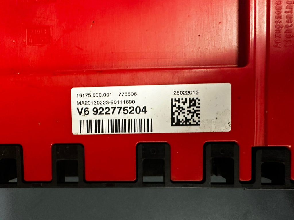12-20 BMW F30 F32 328 BATTERY POWER DISTRIBUTION JUNCTION FUSE BOX OEM 922775204