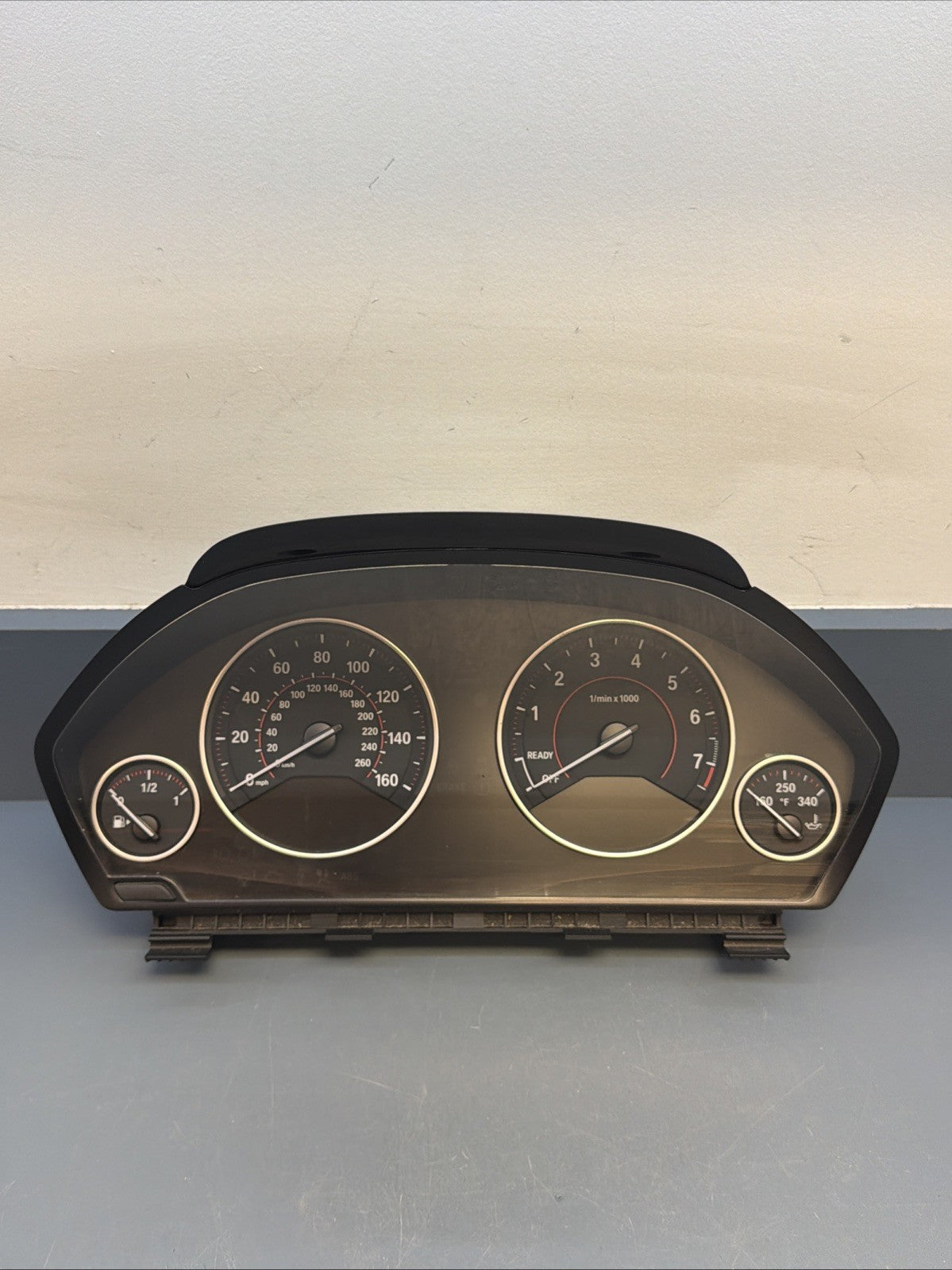 12-20 BMW F30 F32 F34 F36 INSTRUMENT CLUSTER SPEEDOMETER OEM 9311398 166K