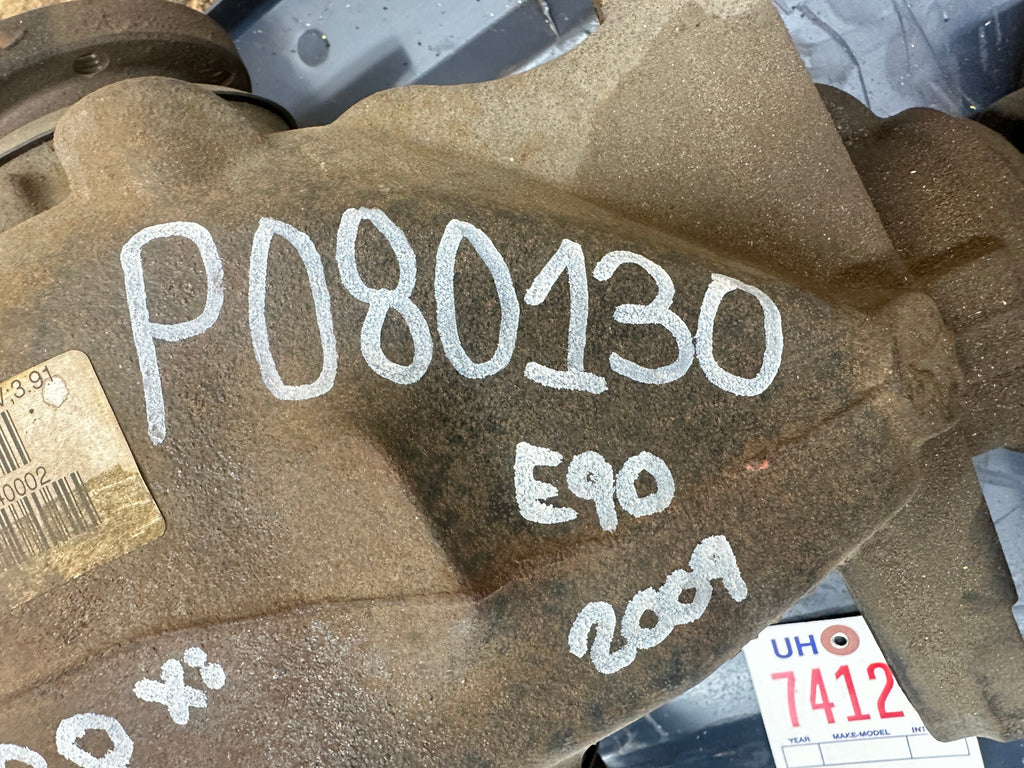 BMW E92 E90 325xi 328xi 3 SERIES REAR DIFFERENTIAL FINAL 3.91 DRIVE OEM 7566189
