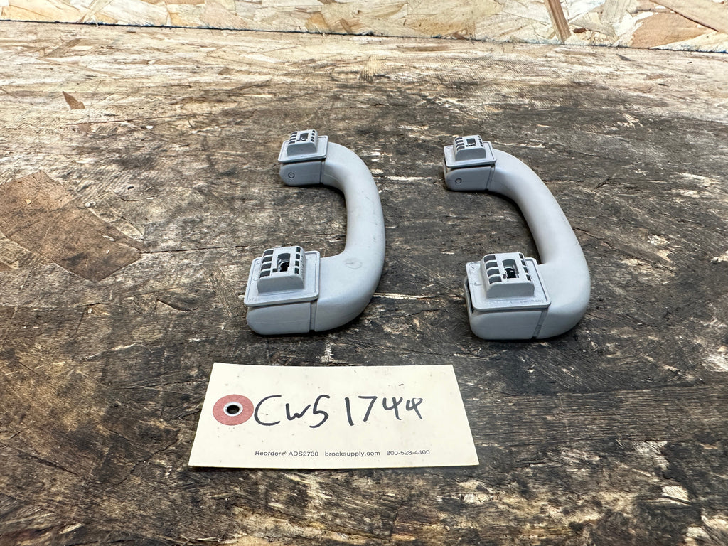 BMW 03-10 E60 5 SERIES LIGHT GRAY GRAB HANDEL SET 4 PC 9143529+9143516+9143530