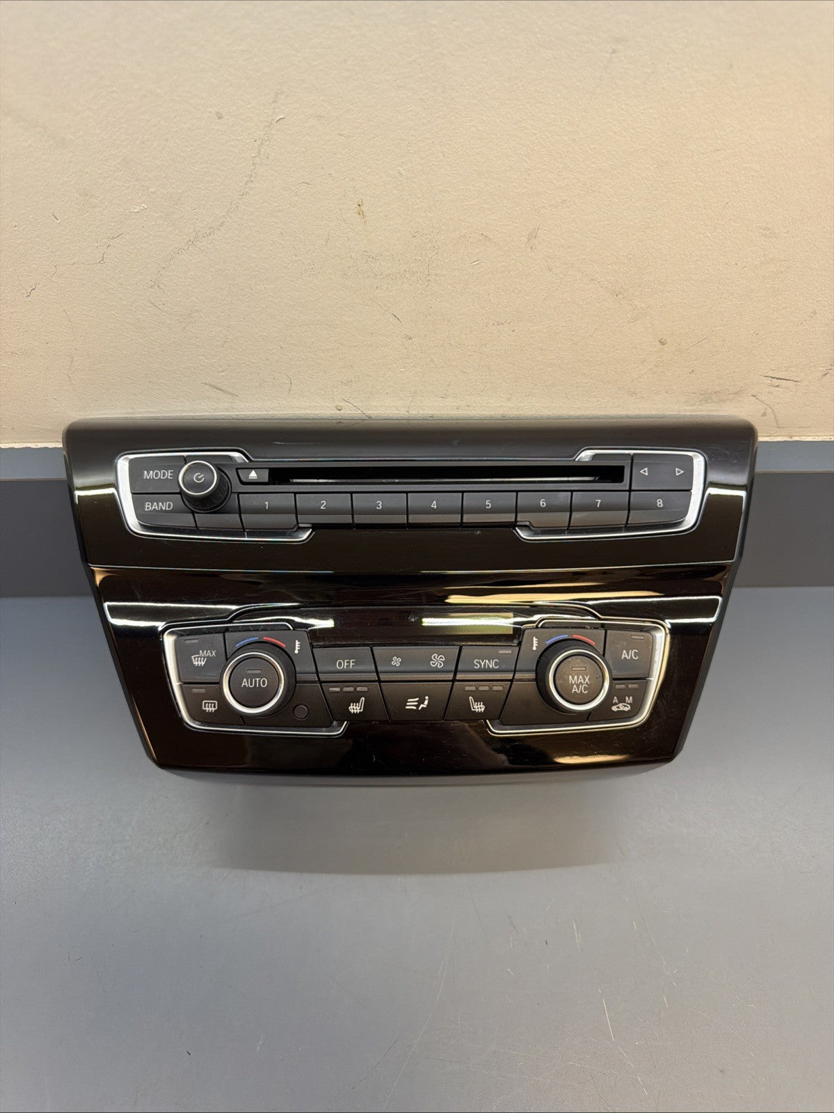 2016-2020 BMW X1 X2 (F39 F48) FRONT HEATER A/C TEMPERATURE CONTROL PANEL 9305907