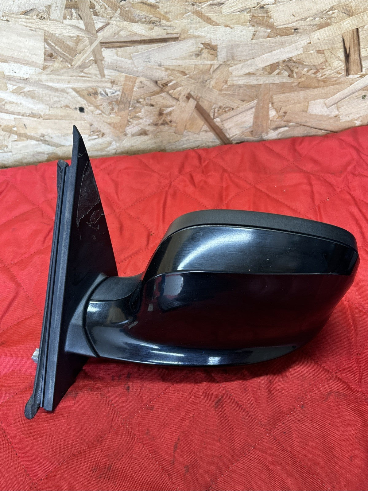 BMW 2011-2014 FRONT LEFT DRIVER SIDE VIEW POWER MIRROR 7205445 BLACK