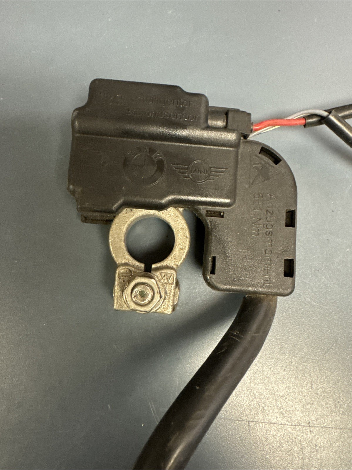 08-13 BMW E82 E88 E89 Z4 128i Battery Negative Cable Terminal Ground 7587463