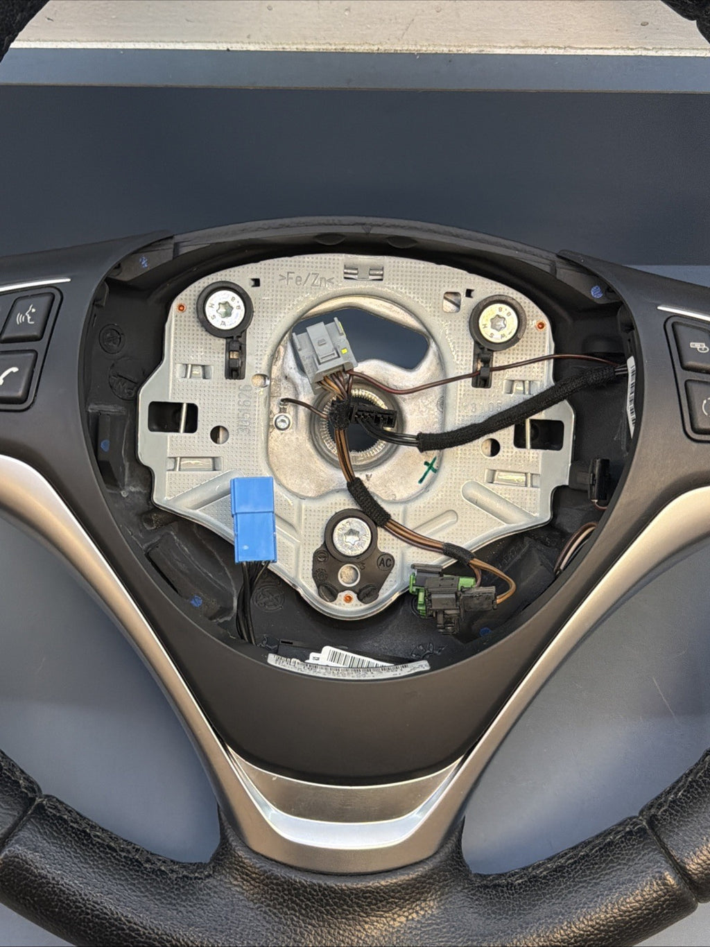 07-13 BMW X1 E84 Sport Steering Wheel Heated Leather W/O Paddles LCI OEM 6853133