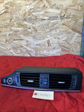 BMW 2011-2017 F25 X3 CENTER DASHBOARD AIR VENT PANEL+TRIM BLACK OEM 9184742