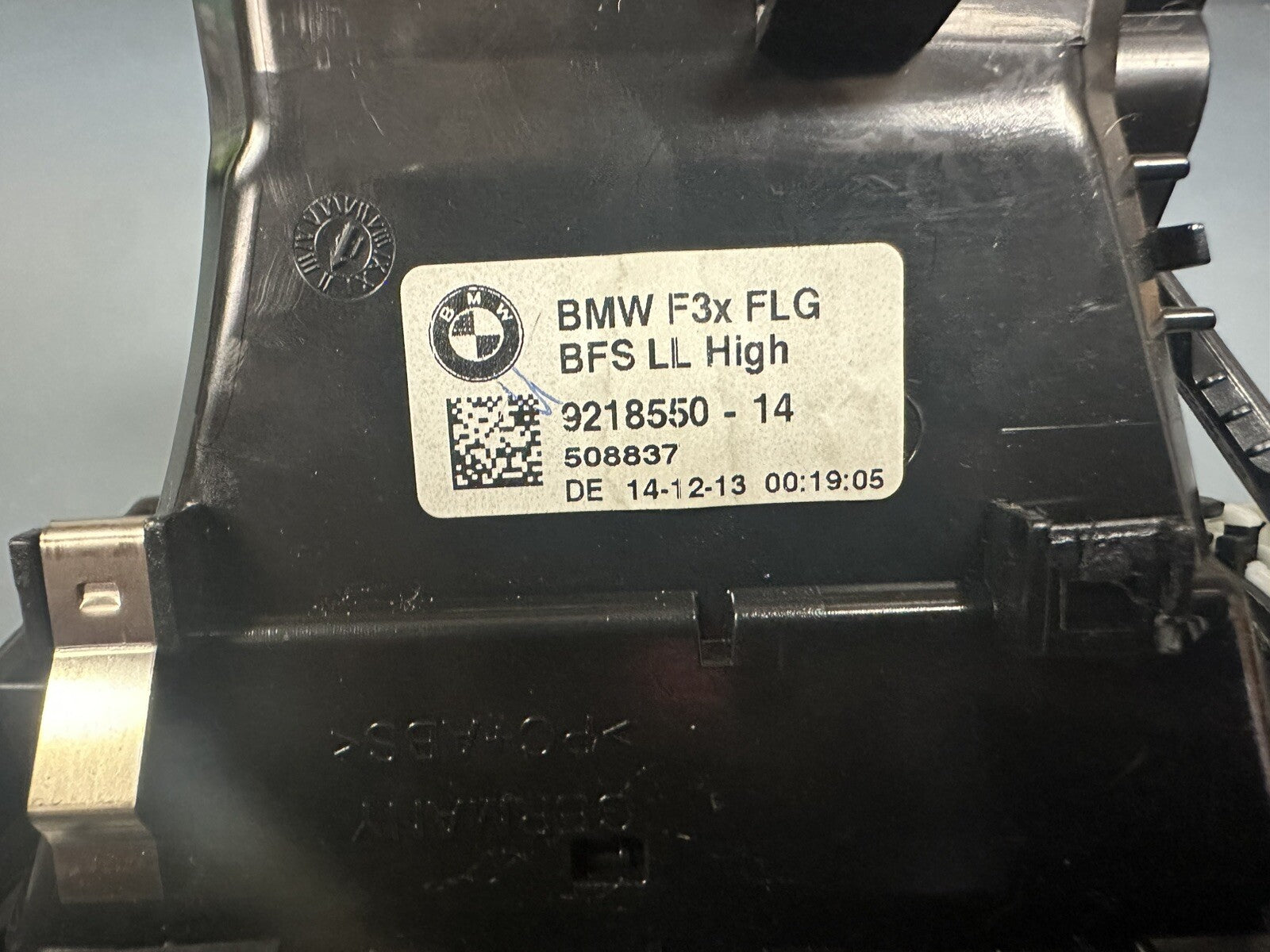 2012 - 2018 BMW 328I F30 PASSENGER/RIGHT SIDE DASH AC AIR VENT 9218550-14 OEM