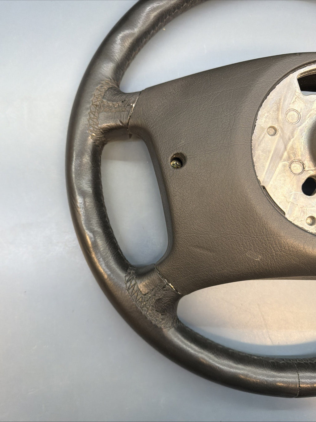 99-05 Bmw E46 3 Series Basic Leather Steering Wheel Black Unit 6753947