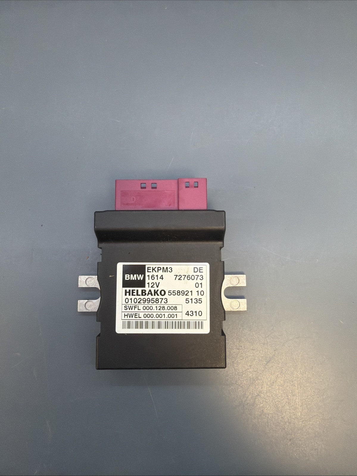 11-18 BMW F30 F32 F36 F22 F07 F10 F01 F02 FUEL PUMP CONTROL UNIT 7276073 EKPM3