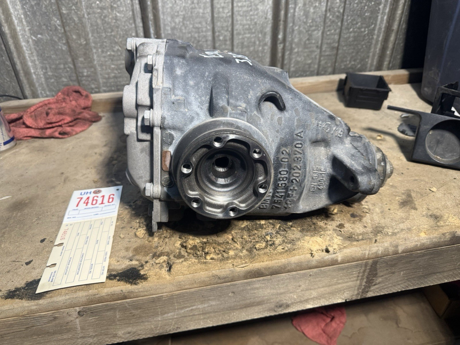REAR Differential Carrier Final Drive 3.46 AWD Diff OEM BMW E90 335Xi 7533435