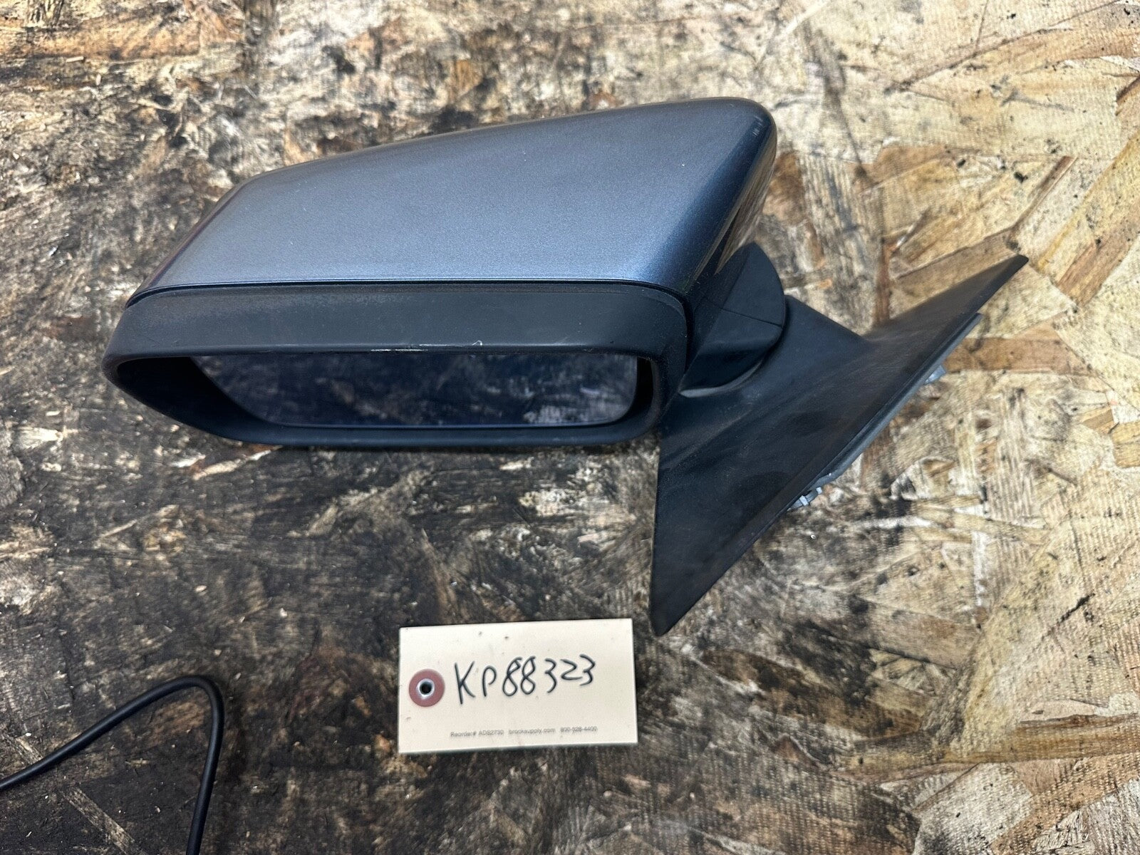 BMW E46 RIGHT PASSANGER SIDE MIRROR MYSTIC BLUE COMPLETE OEM BMW 0117351