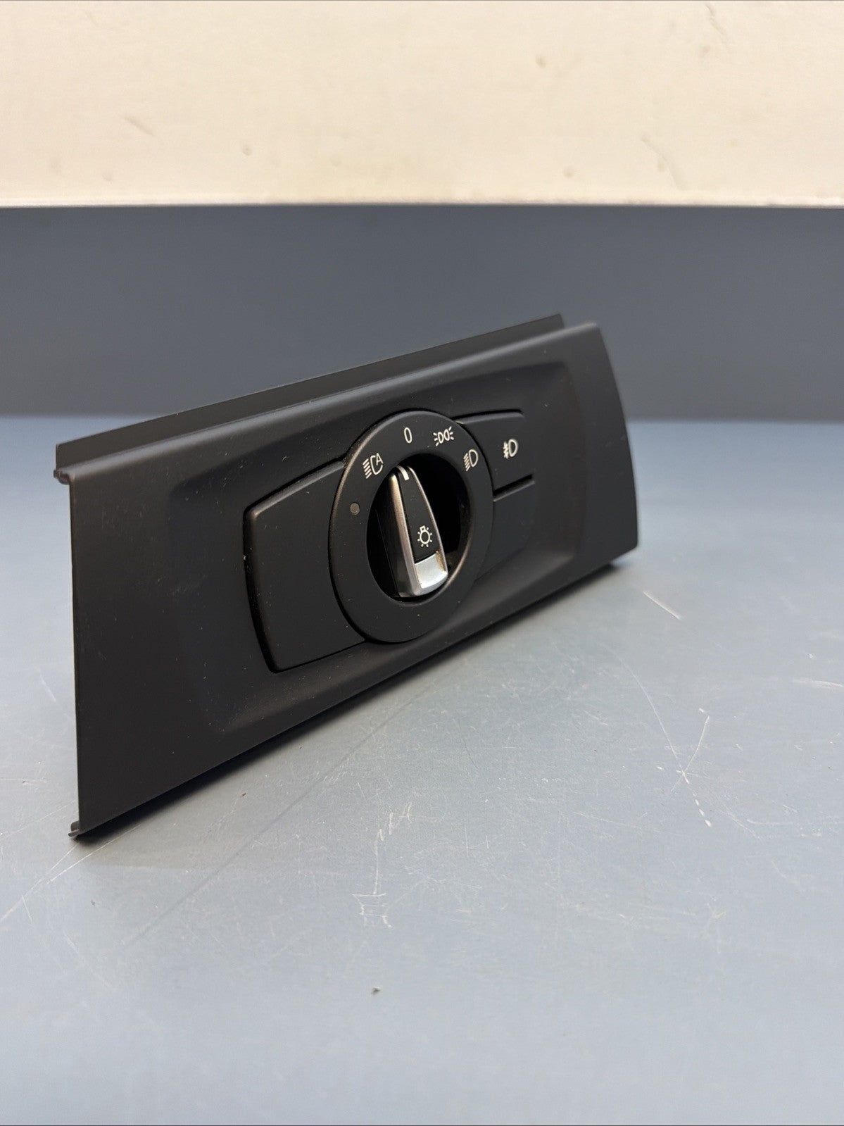 06-11 BMW E90 E92 328i 335d Headlight Control Switch Unit Black 9169398 OEM