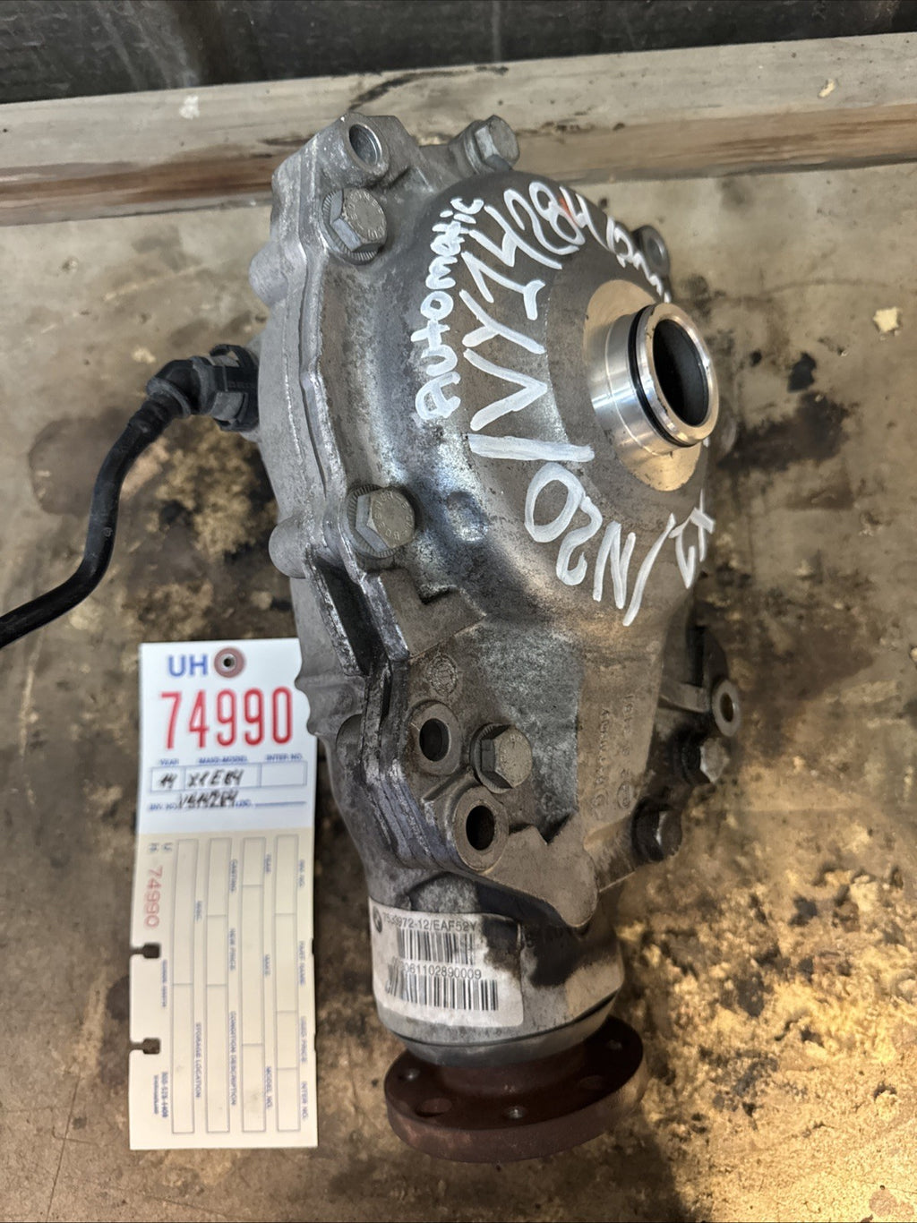 Front Differential Carrier Final 3.15 Drive AWD Diff OEM BMW X1 E84 7533972