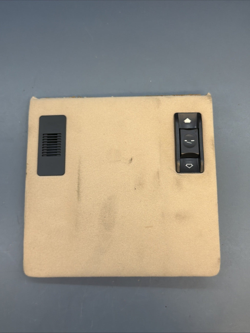 2001-2005 BMW 3-Series E46 Beige Sunroof Motor Cover w/ Switch OEM 51448222350
