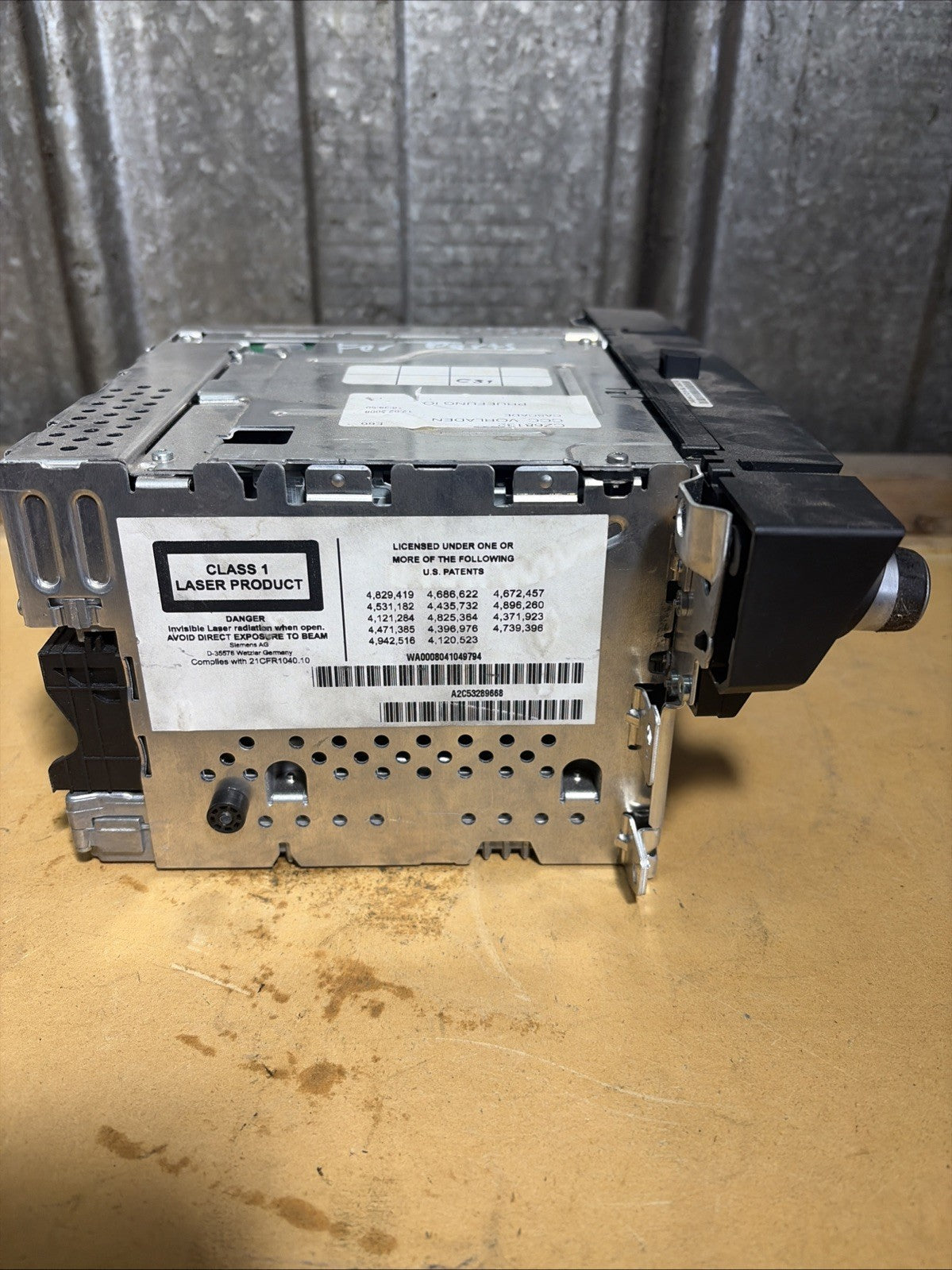 PARTS ONLY* 08-10 BMW 5 Series Navigation Radio DVD Head Unit 6583 9170703-01
