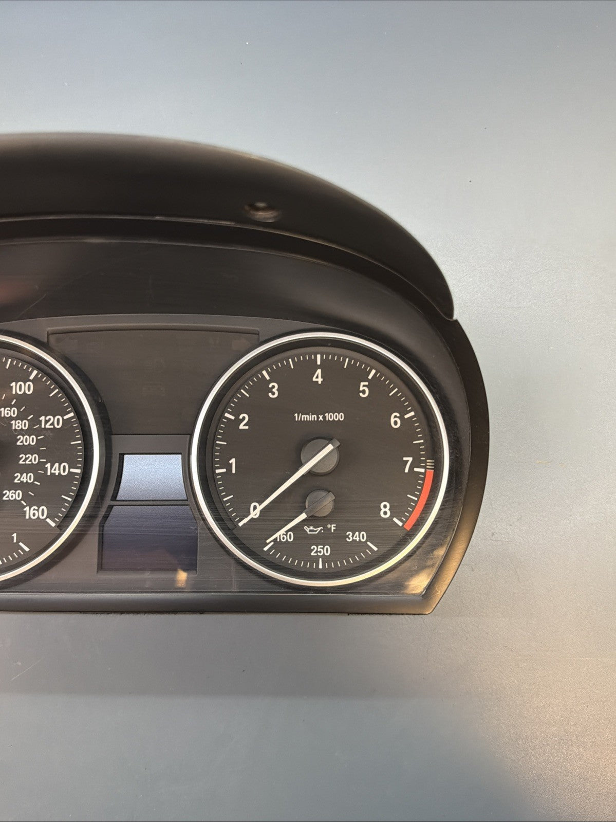 07-13 BMW E90 E92 E93 SPEEDOMETER INSTRUMENT CLUSTER SIEMENS OEM 9187084