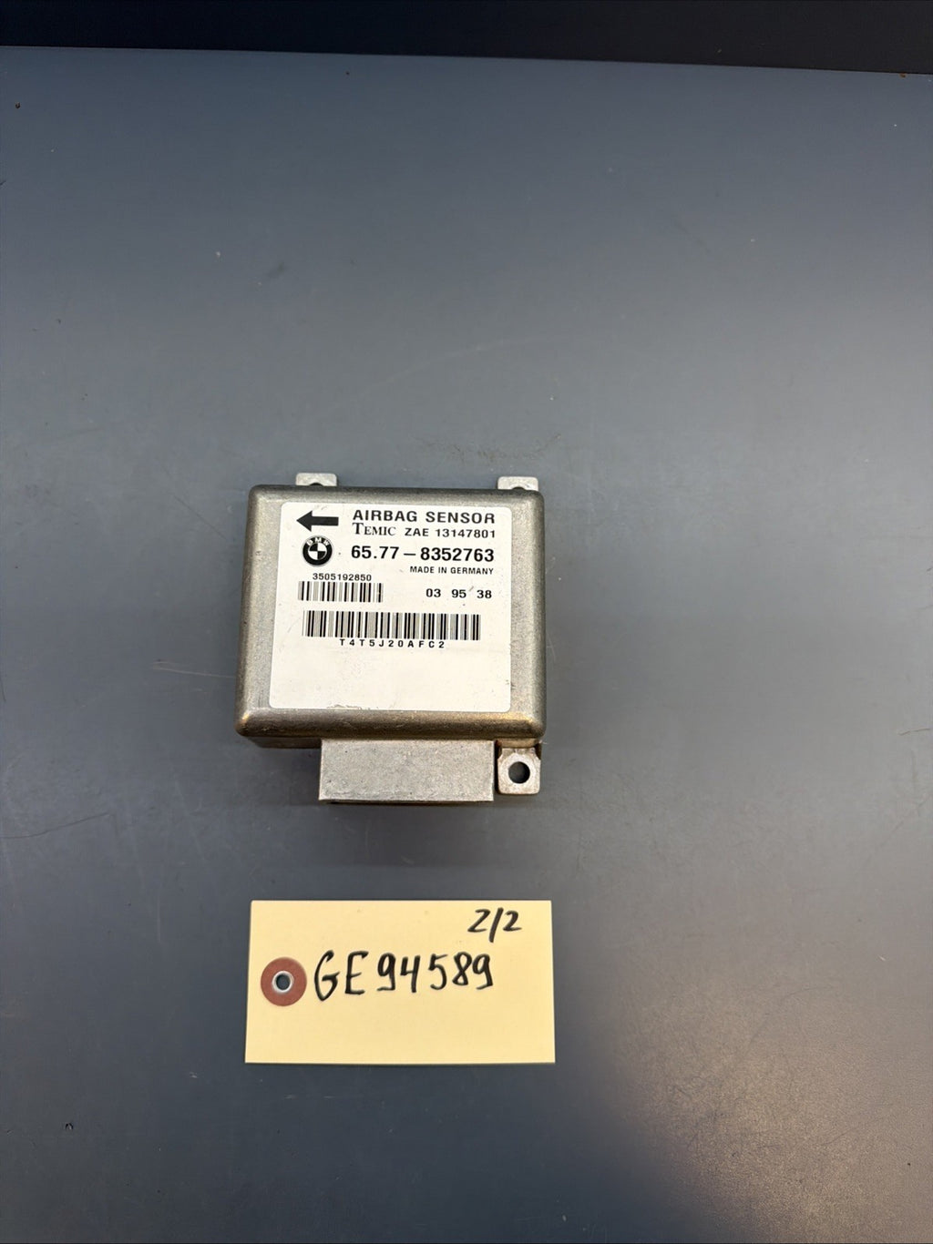 BMW E36 E34 E38 E39 Control Module Computer Unit M3 Z3 1994-1996 OEM 8352763