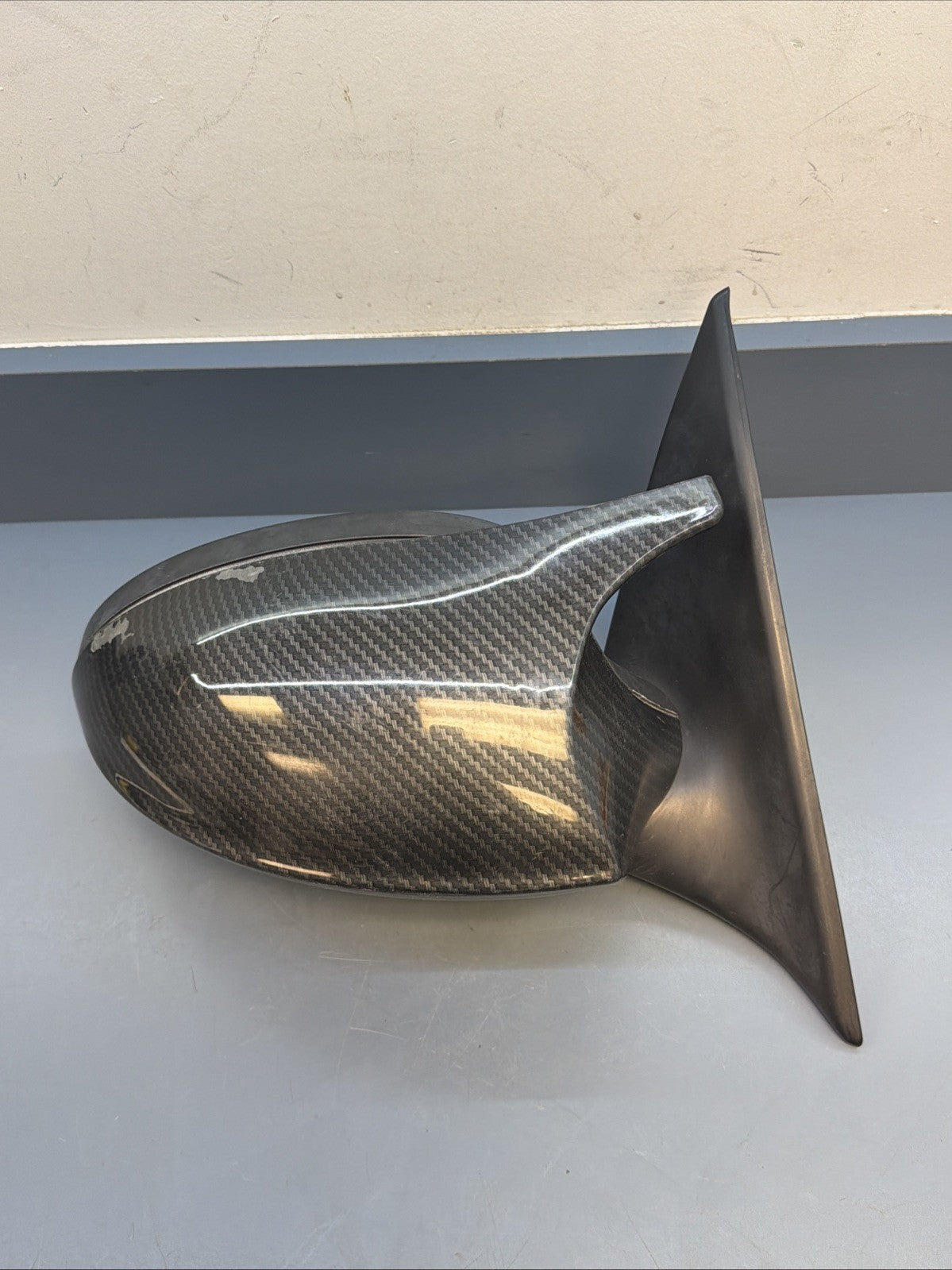 07-10 BMW 328i E92 E93 Passenger Right Door Mirror Carbon Cover 7119212