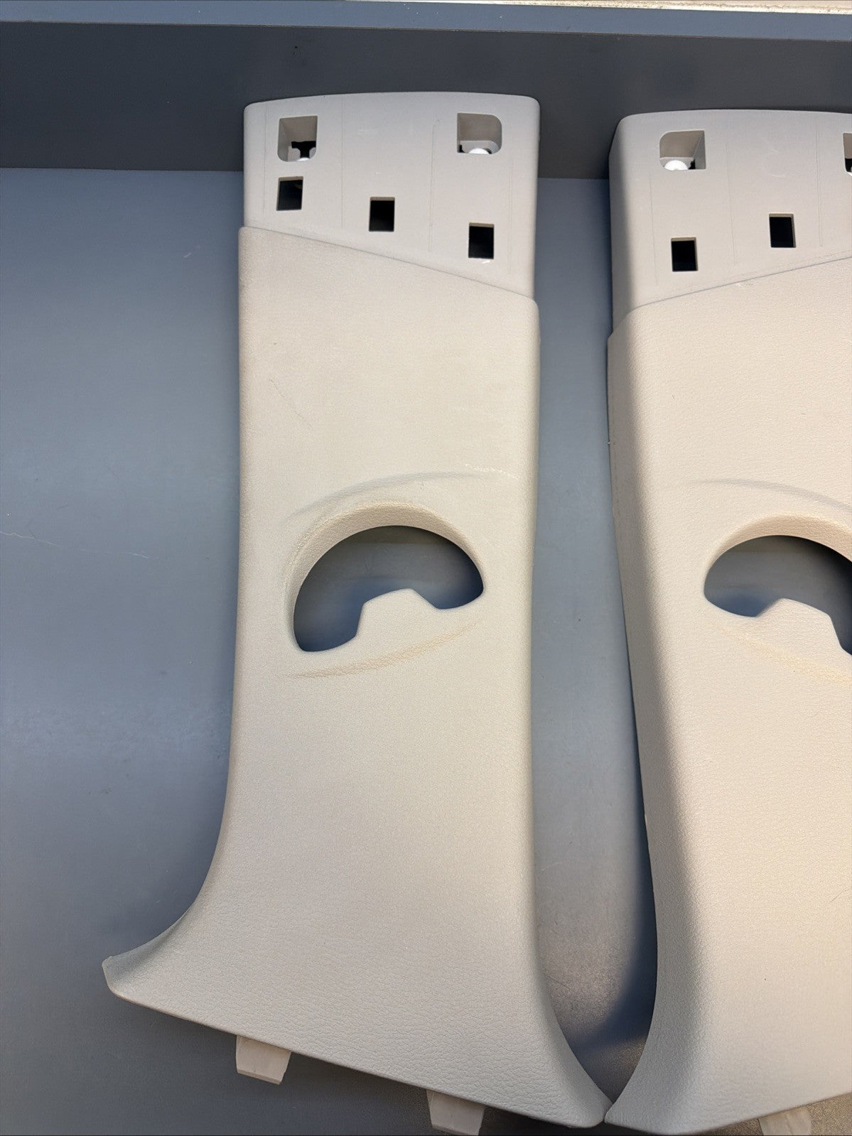 BMW X1 E84 Trim B Pillar Cover Upper Trim 2990775 2990776 SET OF 2 GRAY