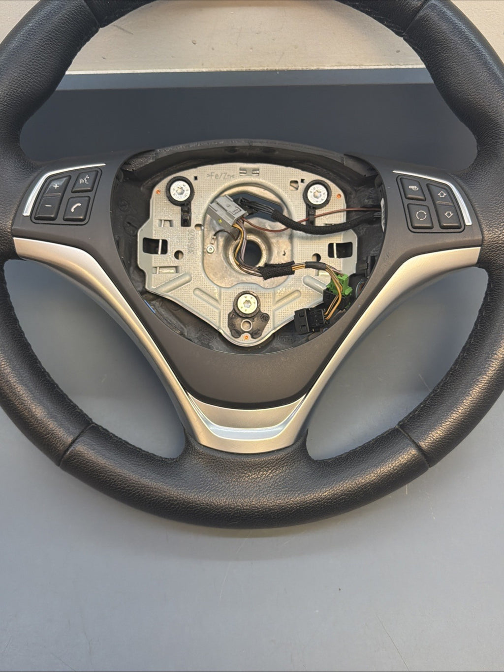 07-13 BMW X1 E84 Sport Steering Wheel Heated Leather W/O Paddles LCI OEM 6853133