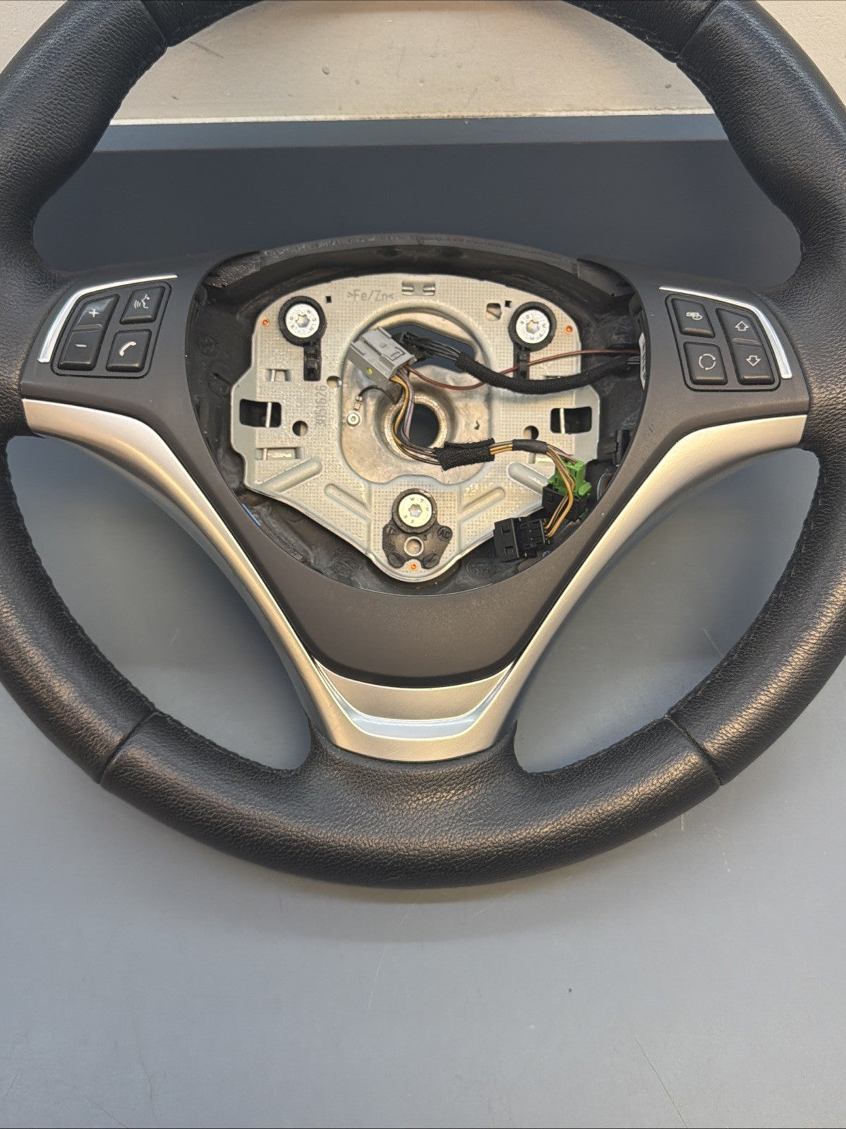 07-13 BMW X1 E84 Sport Steering Wheel Heated Leather W/O Paddles LCI OEM 6853133
