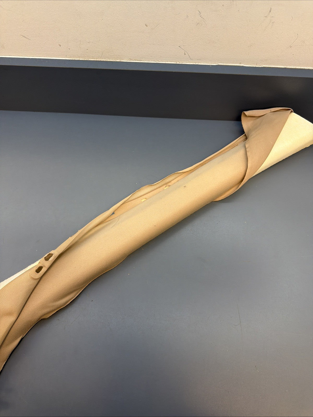 OEM Front Right A-Pillar Trim Panel & Cap for BMW E46 323i Beige 8220240 *READ*
