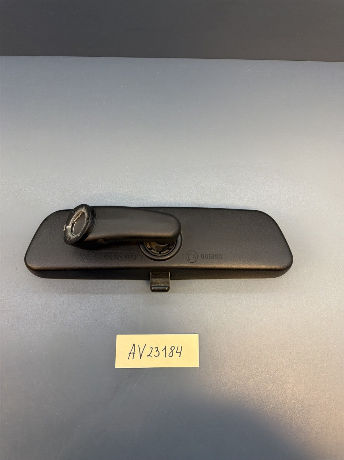 BMW E36 M3 3 Series Rear View Mirror Factory OEM Manual Dim 006199 Black