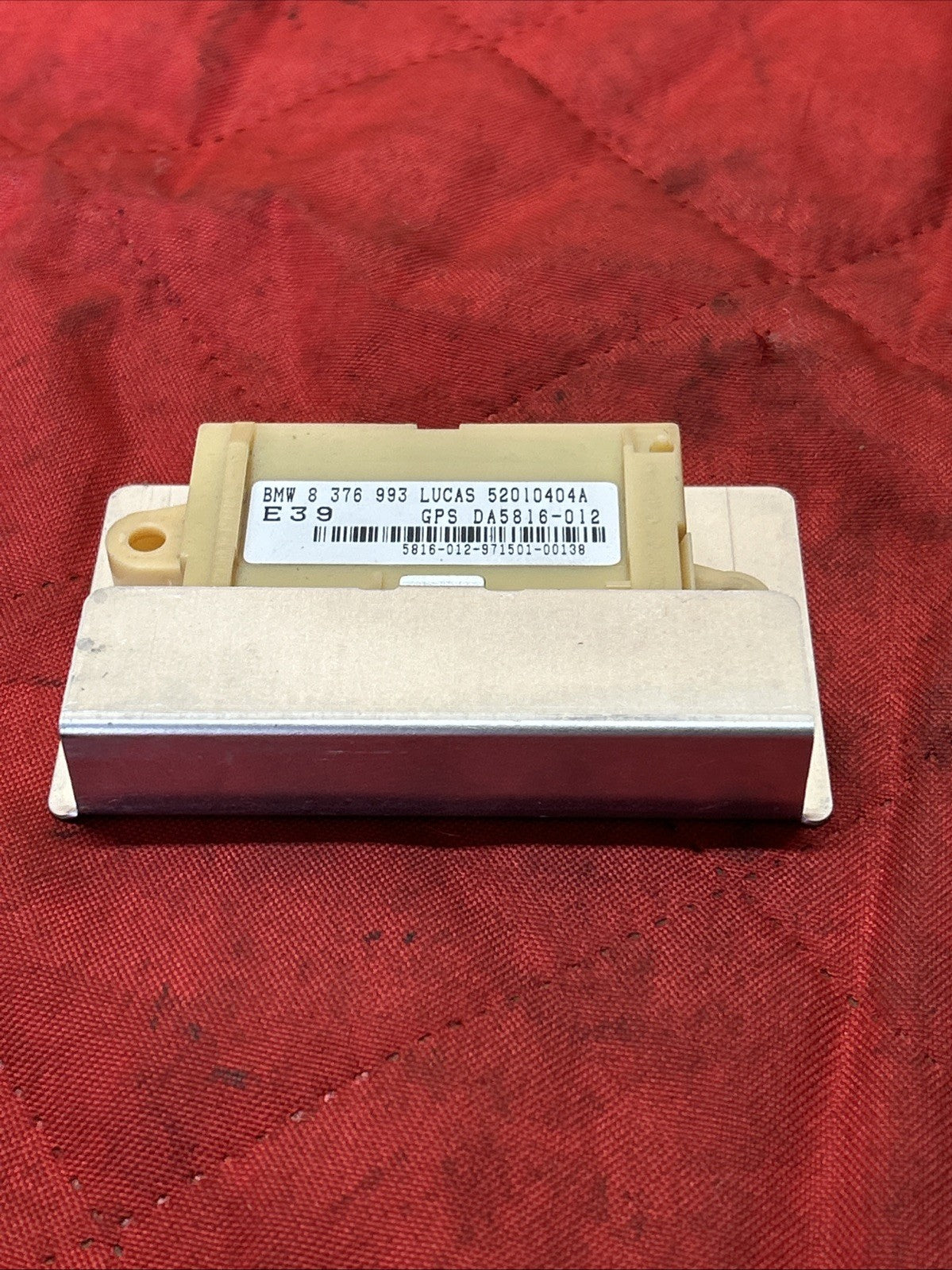 1997-2003 BMW 5 Series GPS Module Alarm Sensor OEM 8376993