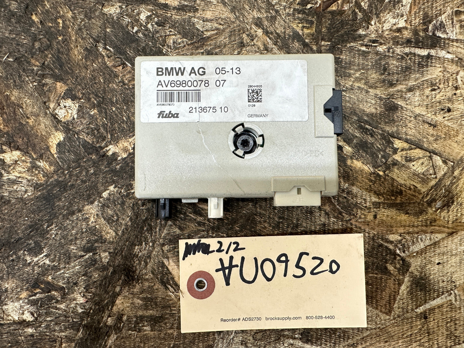 BMW 07-13 E88 E82 1 SERIES AERIAL DIVERSITY ANTENNA AMPLIFIER BOOSTER 6980078
